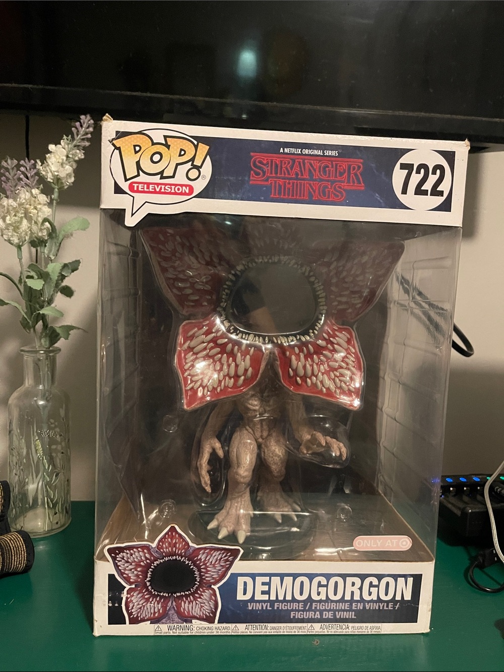 Funko Demogorgon Vinyl Figure - Red, Brown
